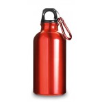 Alu Trinkflasche mit Karabiner